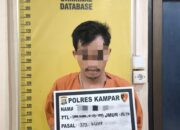 Polres Kampar Ringkus Pelaku Penggelapan Sepeda Motor di Bangkinang, Pelaku Beraksi dengan Modus Pinjam!