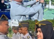 Kalapas Pasir Pangaraian Sematkan Kenaikan Pangkat Kepada Pegawai