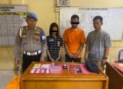 Polsek Tambusai Utara Ciduk Pengedar dan Kurir Narkotika Jenis Sabu di KM 27 Mahato