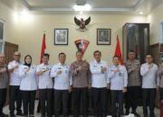 Tingkatkan Sinergitas Dengan Polisi, Kepala Lapas Pekanbaru Ikuti Kunjungan ke Satuan Brimob Polda Riau