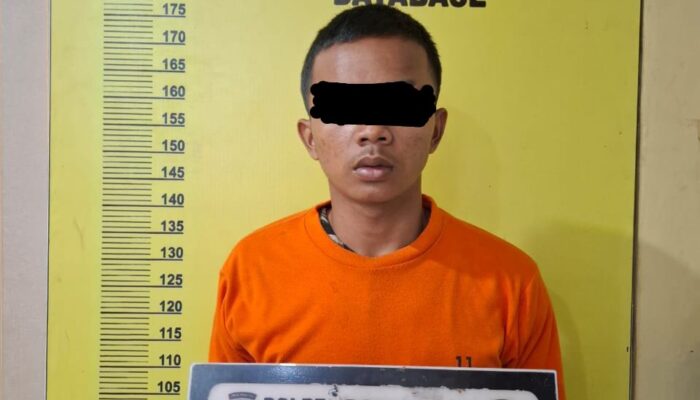 Polres Rohul Amankan Pelaku Tindak Pidana Persetubuhan Terhadap Anak di Bawah Umur
