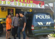 Polsek Cerenti Amankan Seorang Pria Diduga Bakar Sofa dan Ancam Bunuh Ibu Kandung di Desa Pesikaian