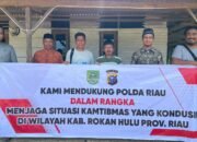 Subdit Politik Dit Intelkam Polda Riau, Gencar Lakukan Sosialisasi dan Kamtibmas di Kabupaten Rohul