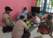 Sentuhan Kemanusiaan: Polsek Tualang Bantu Warga Lumpuh Sejak Lahir di Kampung Pinang Sebatang Timur