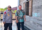 Brigjen Pol Adrianto Jossy Kusumo Dampingi “Raja Baut” Kunjungi Rumah Masa Kecil di Pulau Halang