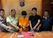 Polsek Tambusai Tangkap Pengedar Narkoba di Sungai Juragi Batang Kumu