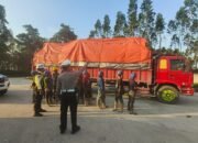 Cegah Pelanggaran dan Kecelakaan, Polsek Tualang Sosialisasikan Bahaya Kendaraan ODOL