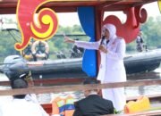 Abdul Wahid Terkesan, Makan Beghanyut Konsep Wisata Khas Layak di Kembangkan