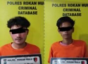 Dua Pemuda Diringkus Tim Resmob polres Rohul tindak pidana perampokan