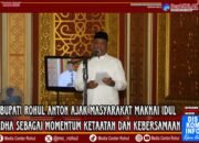 Pelaksanaan Sholat Idul Adha 1446 H. Bupati Rohul Anton Ajak Masyarakat Maknai Idul Adha Sebagai Momentum Ketaatan Dan Kebersamaan