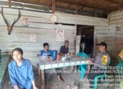 Gelar Jumat Curhat, Polsek Rambah Hilir Sambangi Tokoh Masyarakat Pasir Jaya