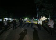 Patroli Pasca Unjuk Rasa di PT. SSL, Polres Siak Jaga Kamtibmas di Kampung Tumang