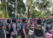 Srikandi Polres Kuansing Bergabung Bersama Tim RAGA Amankan Festival Pacu Jalur Rayon II di Kecamatan Hulu Kuantan
