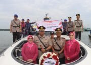 Hari Bhayangkara ke-79, Polres Dumai Teguhkan Semangat Juang Lewat Ziarah dan Pelarungan Bunga