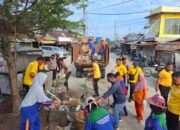 Baksos di Pasar Bawah Minas, Polres Siak Wujudkan Polri Peduli dan Dekat  Masyarakat di HUT Bhayangkara Ke – 79