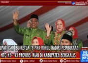 Bupati Rohul Anton Hadiri Pembukaan MTQ Riau XLIII di Bengkalis: Negeri Seribu Suluk Bersinar Di Kota Terubuk