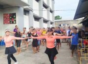 Mens Sana in Corpore Sano: WBP Lapas Narkotika Rumbai Antusias Ikuti Senam Pagi