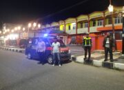 Cegah Aksi Kriminal dan Balap Liar, Polsek Tualang Gencarkan KRYD Malam Hari