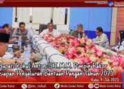 Bupati Rohul Anton Pimpin Rakor Persiapan Penyaluran Bantuan Pangan Tahun 2025