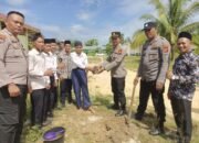 Dukung Dan Sukseskan Program Penghijauan Dari Kapolda Riau, Polres Rohul Gelar Kegiatan Penanaman Pohon