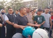 Polantas Riau Hadir di CFD: Kampanye Keselamatan dan Peduli Lingkungan