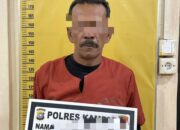 Polres Kampar Tangkap Pelaku Pembakar Lahan 10 Hektar di Desa Merangin Kuok
