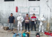 Cek Alat Damkar, Polsek Tualang Gandeng PT Palmax Wujudkan Kesiapsiagaan Karhutla