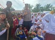 Kapolsek Rambah Hilir Ajak Siswa SD Tanam Pohon: Wujudkan Green Policing untuk Generasi Mendatang
