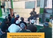 Lapas Rumbai Tingkatkan Spiritualitas Warga Binaan Lewat Kajian Islam