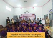 Kerja Sama Lapas Rumbai–CV. Bayka, Warga Binaan Belajar Mandiri