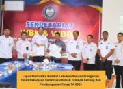 Lapas Narkotika Rumbai Teken Kontrak Rehab Tembok dan Pembangunan Turap TA 2025
