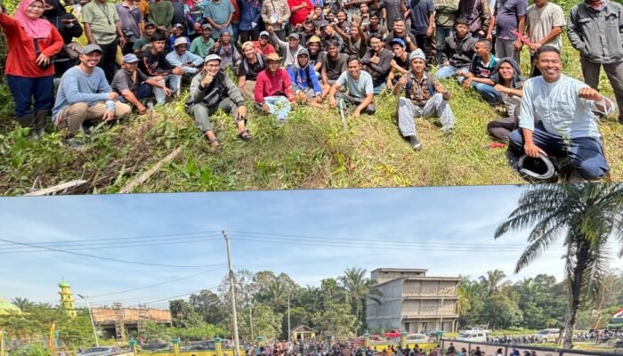 Suku Melayu Rantau Kasai Gerakkan 300 Orang untuk Perawatan Lahan di PT Torganda