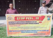 Gencarkan Edukasi Lingkungan, Polsek Pangean Ajak Warga Tolak Pertambangan Ilegal