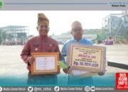 HUT ke-68 Riau: Rokan Hulu Raih Penghargaan Perencanaan Daerah Terbaik III