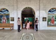 Polsek Kunto Darussalam Gelar Minggu Kasih, Jalin Kedekatan dengan Jemaat Gereja