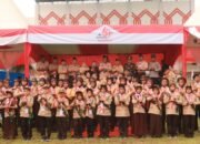 Lapas Pasir Pangaraian Hadiri Apel Besar Hari Pramuka ke-64, Dukung Pembinaan Generasi Muda