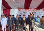 kapolsek rambah hilir ikuti Upacara Peringatan HUT ke-80 RI Tingkat Kecamatan Rambah Hilir Berlangsung Khidmat dan Meriah 
