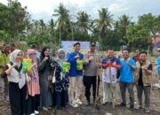 Kapolsek Rambah Hilir, Ipda Jonnes Hadiri Kegiatan Penanaman Bibit Jagung Pipil di Desa Sejati