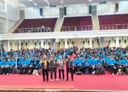 Ribuan Mahasiswa PCR Nyatakan Sikap Tolak Narkoba dalam Deklarasi Bersama BNNK Pekanbaru