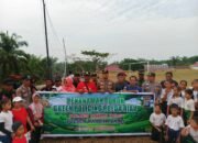 IPDA Sarlose Mesra Ajak Warga Sei Kuning Semarakkan HUT RI ke-80 Lewat Jalan Santai dan penanaman pohon 