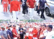 Polsek Kepenuhan, Ikut meriahkan acara Pawai jalan sehat dan penanaman pohon Hadiah Dari kapolda Riau di kepenuhan Hulu