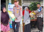 Peduli Kebutuhan Pokok, Polsek Rambah Hilir & Rambah Samo Gelar Bazar Beras Murah