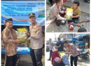 Polsek Rambah samo Gelar bazar murah, beri bantuan untuk penyandang Disabilitas 