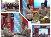 Hari Jadi Lalu Lintas Bhayangkara ke-70, Polres Rohul Berikan Sembako kepada Pengemudi Becak