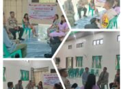 Jalin Silaturahmi, Polsek Tambusai Utara Gelar Minggu Kasih Bersama Jemaat Gereja BNKP