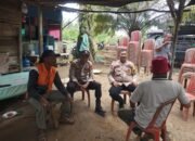 Warga Dusun Kumu Sambut Baik Kegiatan “Jum’at Curhat” Polsek Rambah Hilir