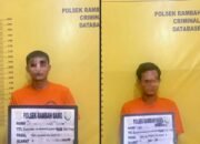 Polsek Rambah Samo Gagalkan Percobaan Pencurian, 2 Pelaku Berhasil Dibekuk