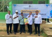 Bansos dari Lapas Kelas IIB Pasir Pangaraian Disalurkan ke Dua Titik, Masyarakat dan Pesantren