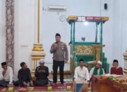 Kapolsek Rambah Hilir Hadiri Peringatan Maulid Nabi Muhammad SAW di Masjid Istiqomah Desa Rambah