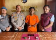 Transaksi Gagal, Pengedar Sabu Ditangkap di Parkiran Puskesmas oleh Polsek Tambusai